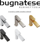 Bugnatese 19693OP Bugnatese Orion Zuhanyszett fali csatlakozóval matt fekete vagy fehér színben