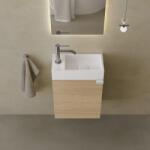 MARMY CODE 36x18x45 BALOS függ. alsószekrény, 1 ajtó, Light Oak (mosdó nélkül) - 20 10 1 4 13 67 (20 10 01 04 13 67)