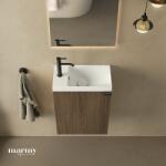 MARMY CODE 40x22x50 BALOS függ. alsószekrény, 1 ajtó, laminált (mosdó nélkül) (20 12 01 04 13 86)