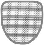 Duravit 050421000 nemesacél piszoárszűrő