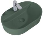 AREZZO design design pultra ültethető mosdó BABETTE 62X42 matt zöld - AR-146043 (AR-146043)