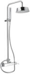 Bugnatese 9836CNS Bugnatese Vintage Esőztető rendszer fej- és kézizuhannyal szálcsiszolt nikkel színben