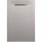 AREZZO design design SOLIDSoft zuhanytálca 140x90 cm, BETON, egyenes lefolyóval (2 doboz) - AR-90140LINC (AR-90140LINC)