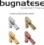 Bugnatese 19463CR Kézi zuhanyfej old kihúzható zuhanyfejes 6395 mosogató csaptelephez króm színben