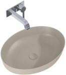 AREZZO design design pultra ültethető mosdó RIKA 52x40 matt beige - AR-146048 (AR-146048)