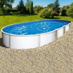 Mountfield Azuro White acélfalú medence, 550x370x120cm (Made) (3EXB0279)