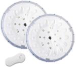 GRE dupla vízalatti, mágneses medence LED világítás távirányítóval (PLED2)