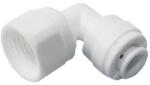  Könyök" bekötő gyorscsatlakozó 1/4"x1/4" BM PUSH-IN (PUSH-L-1414-BM)
