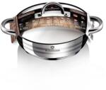 BLAUMANN GOURMET LINE rm lábos indukciós, 26x10 cm, 5, 0 l+ üveg fedő