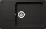 SCHOCK Formhaus D-100LS Nero/fekete gránit mosogatótálca