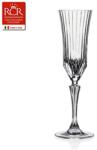 RCR Cristalleria Italiana Adagio talpas pezsgős pohár 18 cl. 6 db