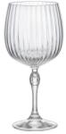 Bormioli Rocco AMERICA '20s trans. GIN&TONIC kehely 74 cl. 6 darab