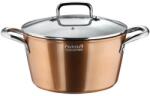 Pintinox MATERIC rozsdamentes füllel, bevonatos lábos + üveg fedő 20 cm indukciós(Pintinox)