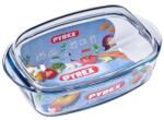 Pyrex ESSEN szögl. sütőtál+fedő 6, 5l (4, 3l+3, 2l) - konyhavarazsshop - 5 750 Ft