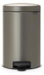 Brabantia PEDAL BIN NEWICON ped. szemetes 12L PLATINUM-BRABANTIA