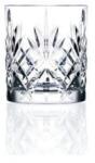 RCR Cristalleria Italiana Melodia kristályüveg whiskys pohár 31 cl. 6 db