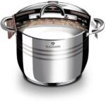 BLAUMANN GOURMET LINE rm fazék indukciós, 22x16 cm, 5, 8 l+üveg fedő