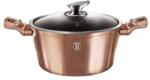 Berlinger Haus Rose Gold indukciós 28 cm-es lábos 6, 1 literes fedővel