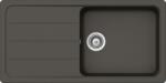 SCHOCK Formhaus D-100L Asphalt/aszfaltszürke gránit mosogatótálca
