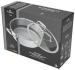 Berlinger Haus ETERNAL rozsdamentes bevonatos indukciós, lábos+fedő 28 cm