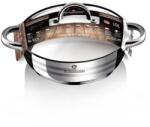 BLAUMANN GOURMET LINE rm lábos indukciós, 32x13 cm, 10, 0 l+ üveg fedő