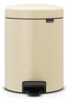 Brabantia PEDAL BIN NEWICON ped. szemetes . 5L ALMOND-BRABANTIA (Soft Beige)