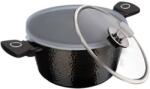 Berlinger Haus PRIMAL GLOSS bevonatos indukciós lábos üveg fedő és műanyag fedővel(tetővel) - konyhavarazsshop - 11 510 Ft