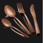 Berlinger Haus Rose Gold szatinált rm. evőeszköz 24 r