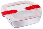 Pyrex COOK&HEAT tégl. sütőtál+műa. tető 23x15x6cm 1, 1l