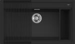 Elleci Best 360 Workstation szett K86 Black granitek mosogatótálca