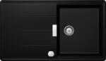 SCHOCK Tia D-100 Magma/metalizált fekete Cristadur gránit mosogatótálca