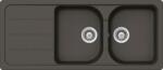 SCHOCK Formhaus D-200 Asphalt/aszfaltszürke gránit mosogatótálca