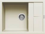 Elleci Unico 125 G62 Bianco Antico granitek mosogatótálca