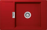 SCHOCK Mono D-100XS Rouge/piros Cristadur gránit mosogatótálca
