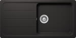 SCHOCK Formhaus D-100L Nero/fekete gránit mosogatótálca