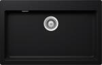 SCHOCK Signus N-100XL Puro/mélyfekete Cristadur gránit mosogatótálca