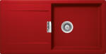 SCHOCK Mono D-100L Rouge/piros Cristadur gránit mosogatótálca