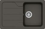 SCHOCK Formhaus D-100S Asphalt/aszfaltszürke gránit mosogatótálca