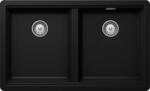 SCHOCK Greenwich N-200 Puro/mélyfekete Cristadur gránit mosogatótálca