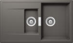 SCHOCK Mono D-150 Silverstone/sötétszürke Cristadur gránit mosogatótálca
