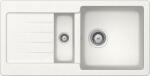 SCHOCK Typos D-150S Alpina/fehér Cristalite gránit mosogatótálca