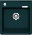 SCHOCK Kallio M-100 Ivy/intenzív sötétzöld Cristadur Green Line gránit mosogatótálca