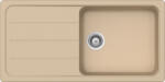 SCHOCK Formhaus D-100L Moonstone/bézs gránit mosogatótálca
