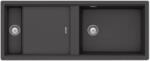 SCHOCK Prepstation D-150 Dusk/matt sötétszürke Cristadur Green Line gránit mosogatótálca