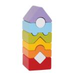 Cubika tanító fa torony Eco torony 8 darabos (R46557)