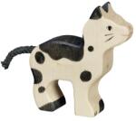 Holztiger HOLZTIGER - Fekete -fehér, foltos, álló macskakölyök (80540)