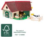 Legler 11005 Óriás nyitható fa tanya kiegészítőkkel (11005)