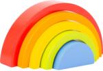 Legler Szivárvány fa építőjáték - 5 színű (10585)