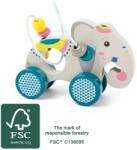 Legler Gurulós elefánt golyóvezetővel "Dzsungel (11088)