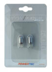 POWERTEC Standard T10, WY5w halogén izzó 12V (bliszter) - párban